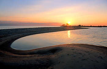 Chesapeake Bay Beach Sunrise